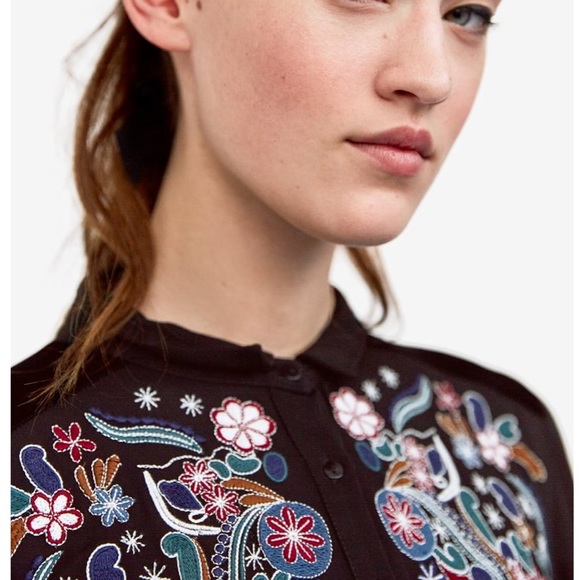 Zara chiffon mini dress - Picture 5 of 8